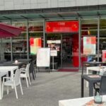 淡路町駅3分 1階23坪 73万 現ラーメン店 テラス付き好立地 重飲食可