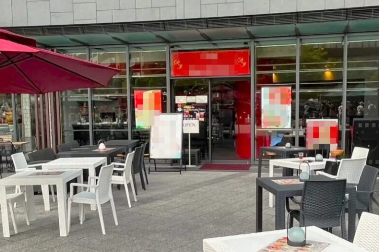 淡路町駅3分 1階23坪 73万 現ラーメン店 テラス付き好立地 重飲食可