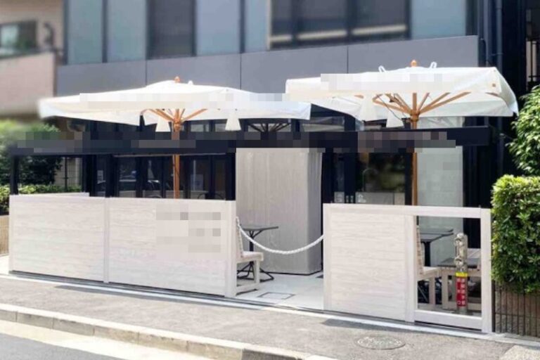 麻布十番駅3分 1階13坪 68万 現イタリアン 重飲食可 おしゃれな外観!